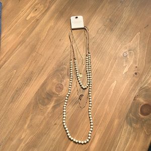 Altar’d state gold and beaded necklace